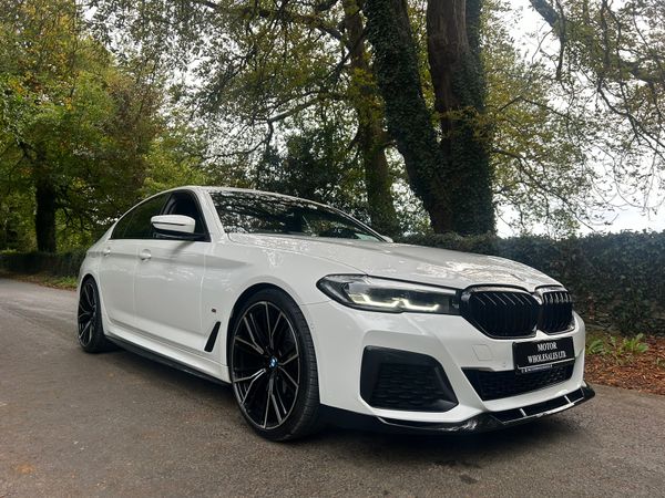 BMW 5-Series Saloon, Diesel, 2020, White