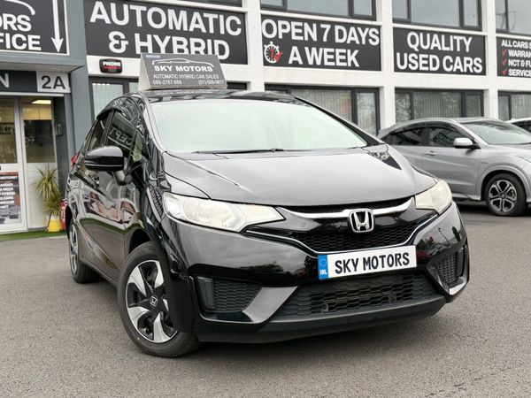 Honda Fit Hatchback, Petrol Hybrid, 2017, Black