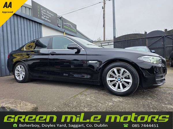 BMW 5-Series Saloon, Diesel, 2016, Black