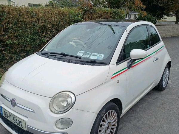 Fiat 500 Hatchback, Diesel, 2009, White