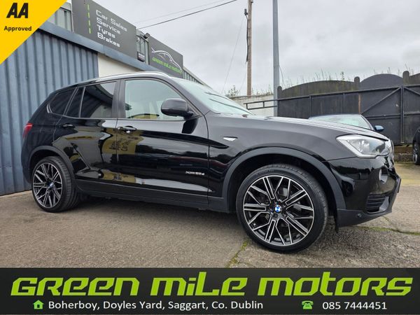 BMW X3 SUV, Diesel, 2018, Black