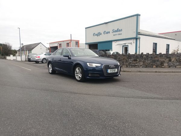 Audi A4 Saloon, Diesel, 2017, Blue