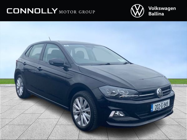 Volkswagen Polo Hatchback, Petrol, 2020, Black