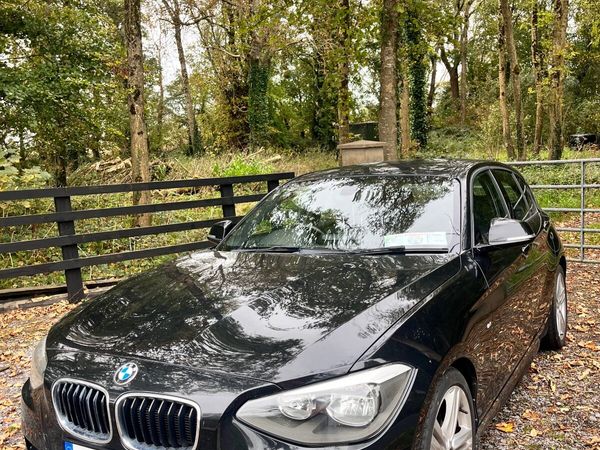BMW 1-Series Hatchback, Petrol, 2014, Black