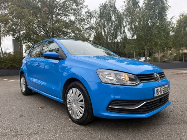 Volkswagen Polo Hatchback, Petrol, 2015, Blue