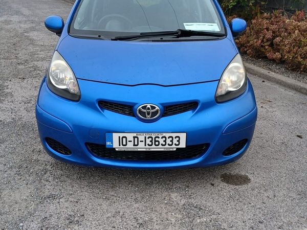 Toyota Aygo Hatchback, Petrol, 2010, Blue