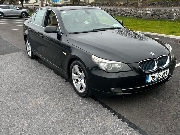BMW 5-Series Saloon, Diesel, 2009, Black