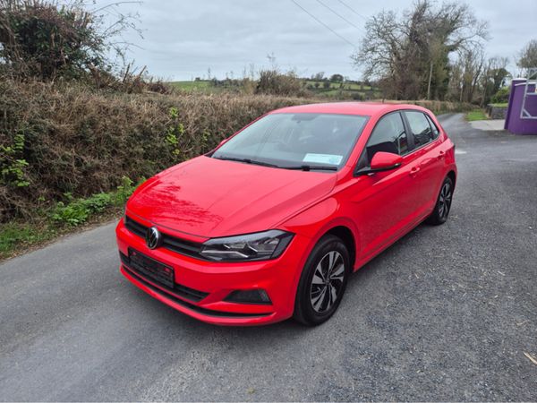 Volkswagen Polo Hatchback, Petrol, 2021, Red