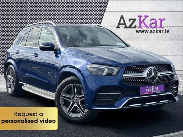 Mercedes-Benz GLE SUV, Diesel Plug-in Hybrid, 2020, Blue