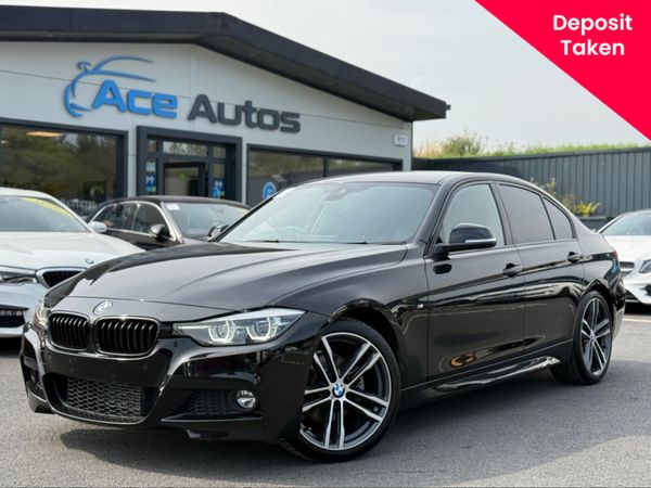 BMW 3-Series Saloon, Petrol, 2018, Black