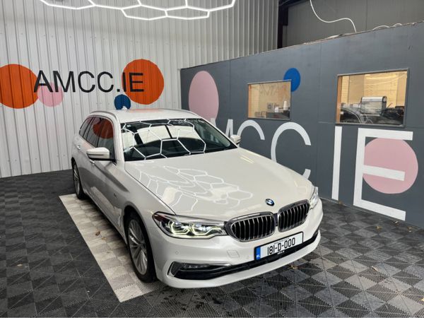 BMW 5-Series Saloon, Diesel, 2018, White