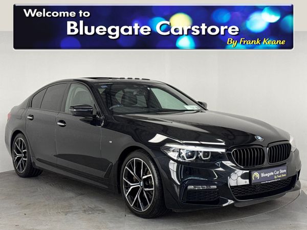 BMW 5-Series Saloon, Diesel, 2018, Black