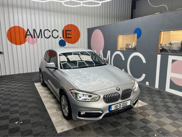 BMW 1-Series Hatchback, Petrol, 2015, Silver