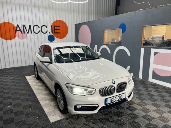 BMW 1-Series Hatchback, Diesel, 2016, White