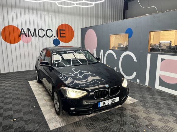 BMW 1-Series Hatchback, Petrol, 2015, Black