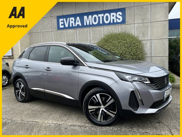 Peugeot 3008 MPV, Petrol Plug-in Hybrid, 2022, Grey