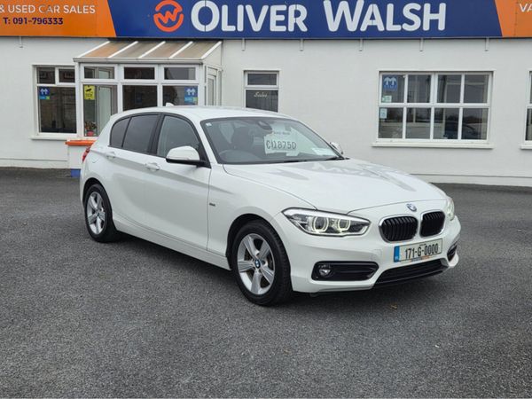 BMW 1-Series Hatchback, Diesel, 2017, White