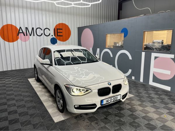 BMW 1-Series Hatchback, Petrol, 2014, White