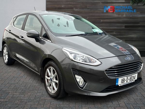 Ford Fiesta Hatchback, Petrol, 2018, Grey