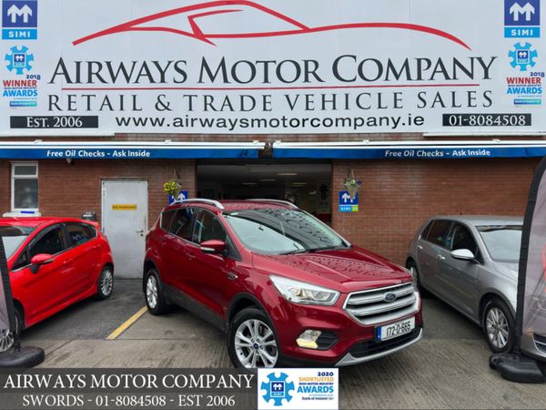 Ford Kuga Hatchback, Diesel, 2017, Red