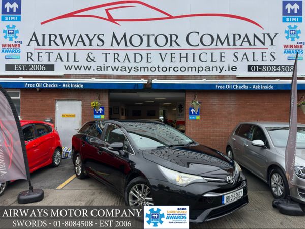 Toyota Avensis Estate, Diesel, 2018, Black