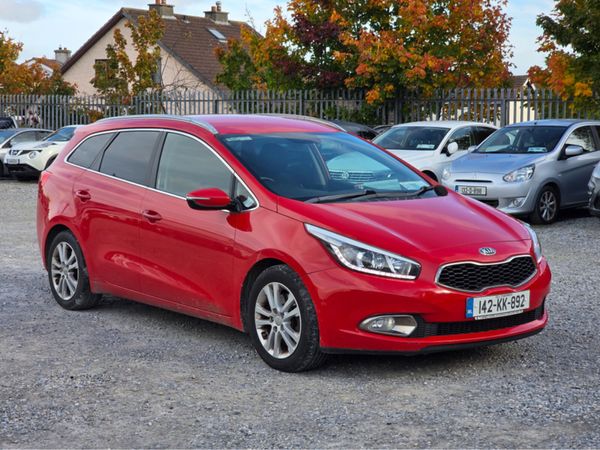 Kia Ceed Estate, Diesel, 2014, Red