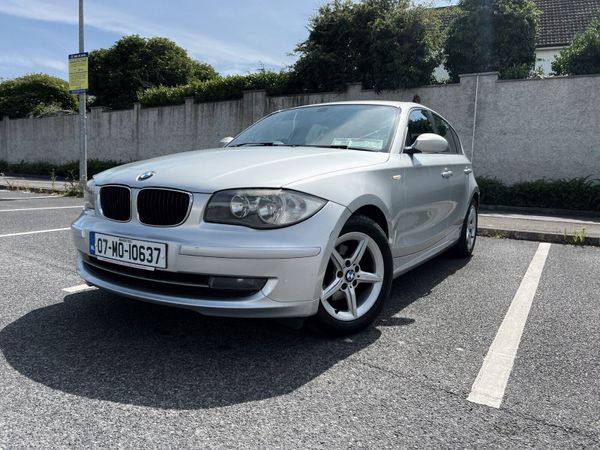 BMW 1-Series Hatchback, Diesel, 2007, Silver