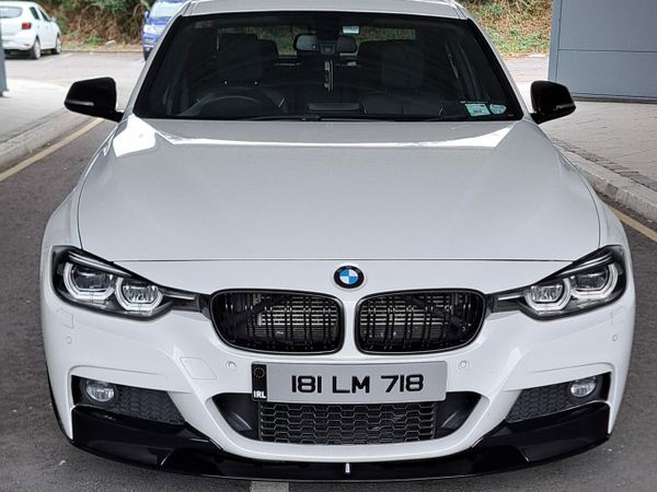 BMW 3-Series Saloon, Petrol Plug-in Hybrid, 2018, White