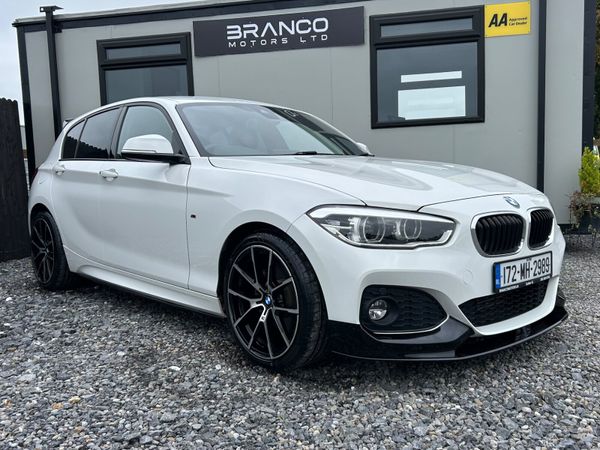 BMW 1-Series Hatchback, Diesel, 2017, White