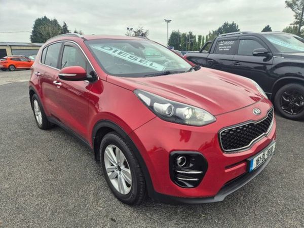 Kia Sportage MPV, Diesel, 2016, Red
