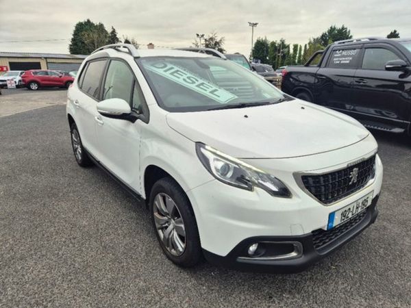Peugeot 2008 Hatchback, Diesel, 2019, White