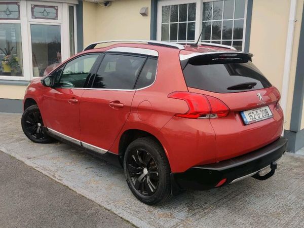 Peugeot 2008 SUV, Diesel, 2015, Red