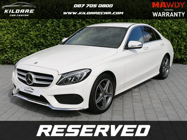 Mercedes-Benz C-Class Saloon, Diesel, 2018, White