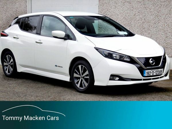 Nissan Leaf Hatchback, Electric, 2019, White