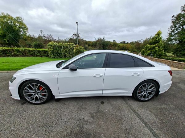 Audi A6 Saloon, Diesel, 2020, White