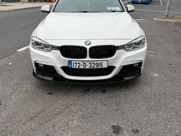 BMW 3-Series Saloon, Petrol Plug-in Hybrid, 2017, White