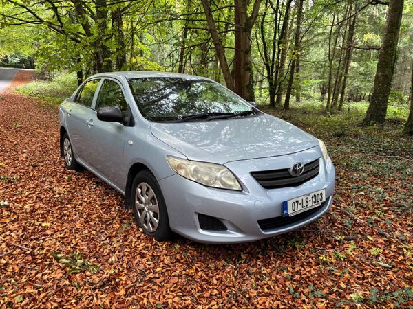 Toyota Corolla Saloon, Petrol, 2007, Blue