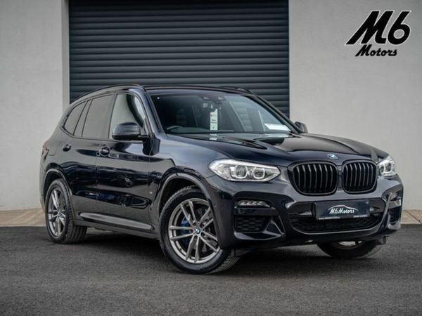 BMW X3 Estate, Petrol Hybrid, 2021, Black