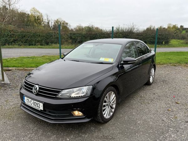 Volkswagen Jetta Saloon, Petrol, 2017, Black