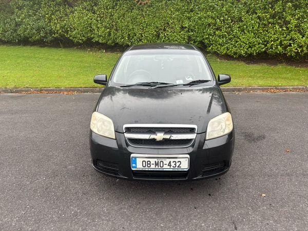Chevrolet Aveo Saloon, Petrol, 2008, Black