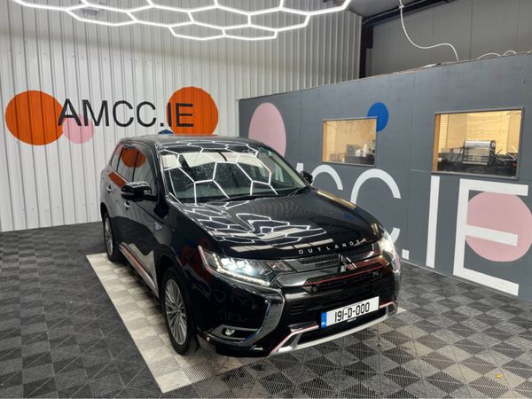 Mitsubishi Outlander SUV, Petrol Plug-in Hybrid, 2019, Black