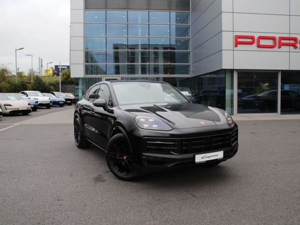 Porsche Cayenne Coupe, Petrol Hybrid, 2025, Black