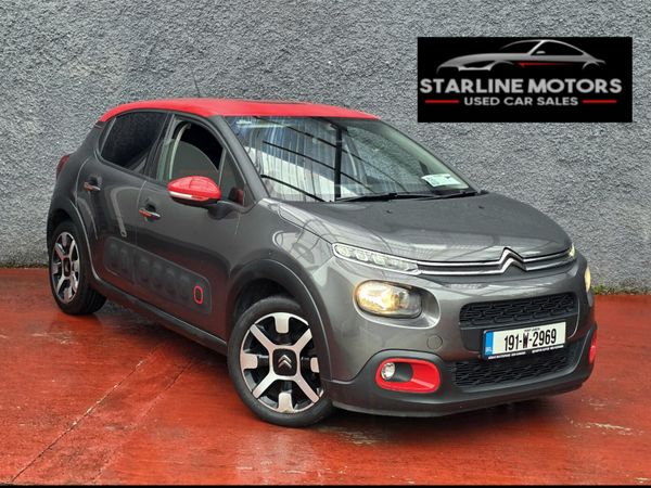Citroen C3 Hatchback, Petrol, 2019, Grey