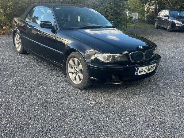BMW 3-Series Convertible, Petrol, 2006, Black