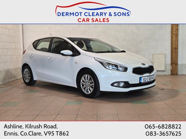 Kia Ceed Hatchback, Diesel, 2015, White