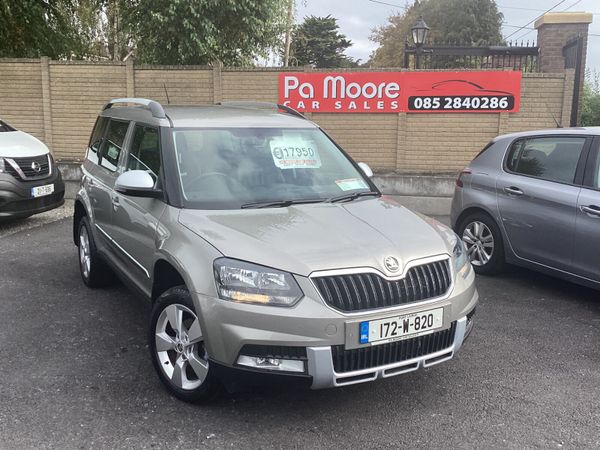 Skoda Yeti SUV, Diesel, 2017, Yellow
