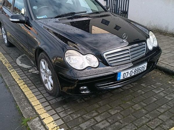 Mercedes-Benz C-Class Saloon, Petrol, 2007, Black