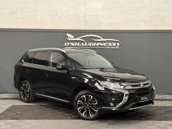 Mitsubishi Outlander SUV, Petrol Plug-in Hybrid, 2017, Black