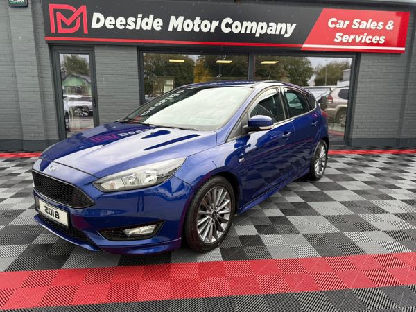 Ford Focus Hatchback, Diesel, 2018, Blue