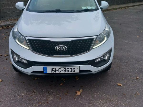 Kia Sportage SUV, Diesel, 2015, White
